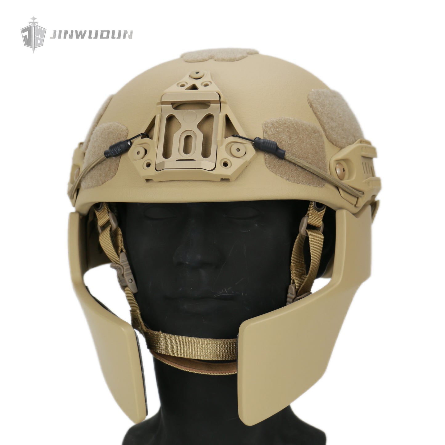 IIIA level AF split bulletproof helmet + bulletproof mask set aramid material