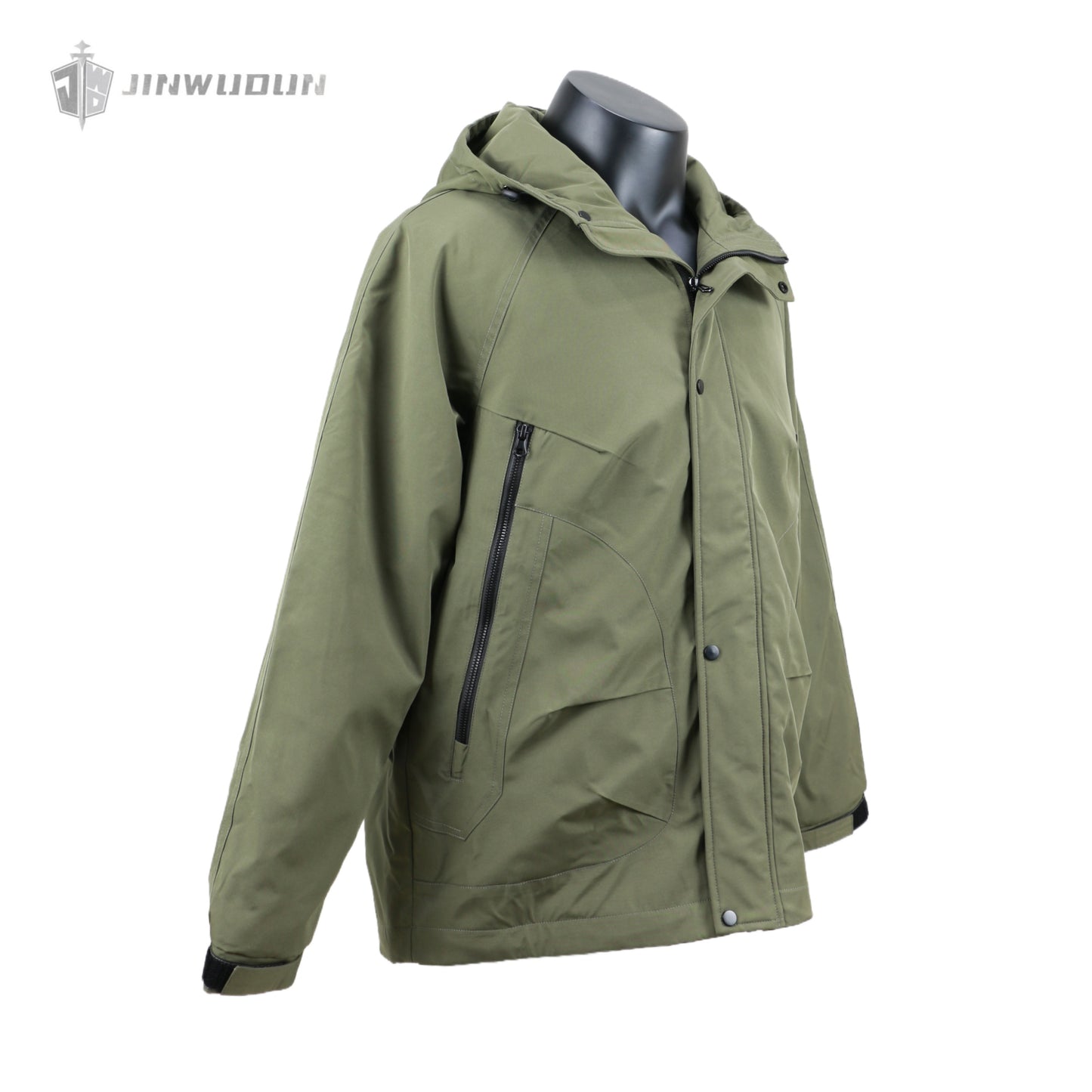 Puncture- and Cut-Resistant Jacket (About 3 lb). Outdoor, windproof, waterproof, and multi-purpose invisible cut-resistant clothing.