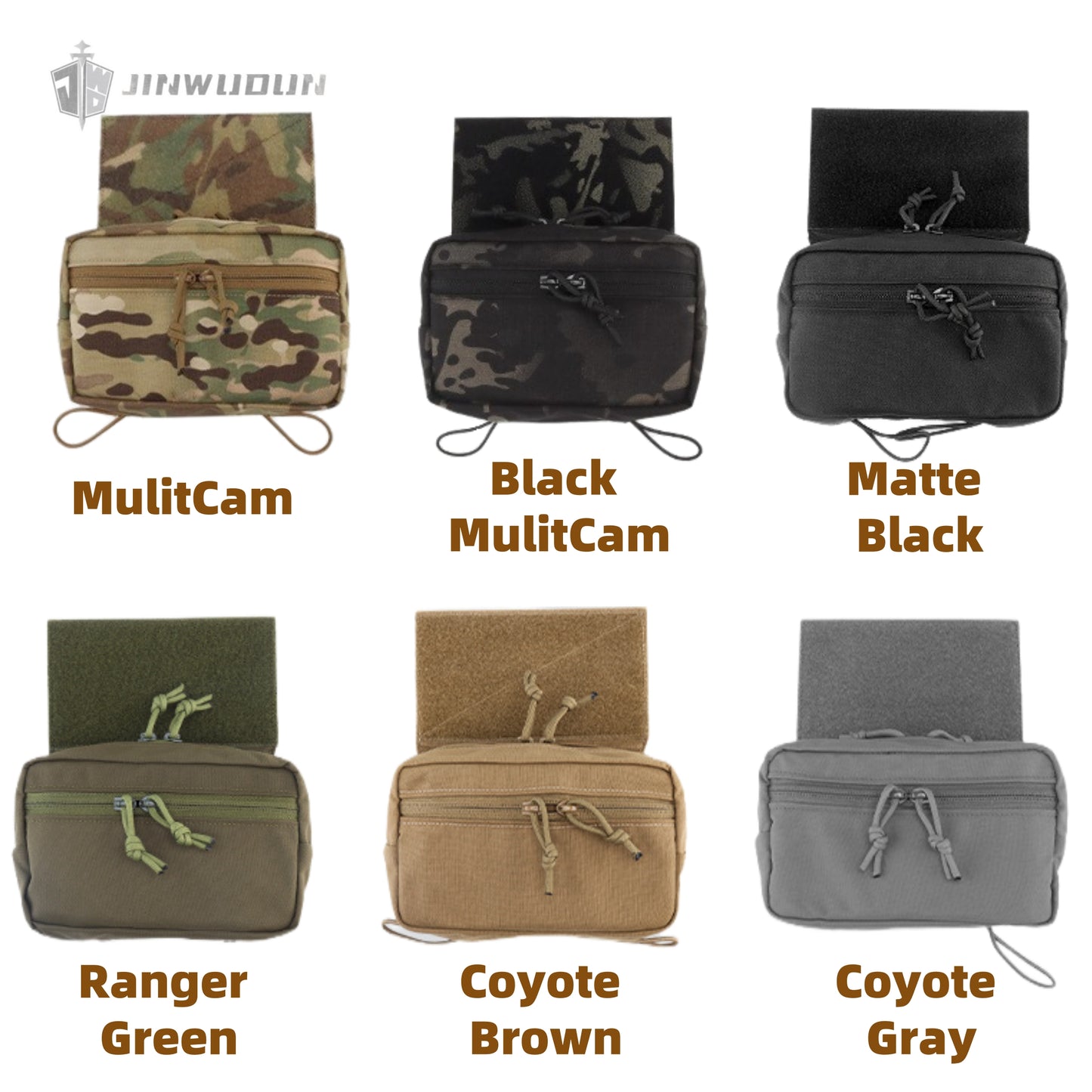 MK4 small tactical vest chest expansion accessory hanging sundries bag built-in double-sided Velcro