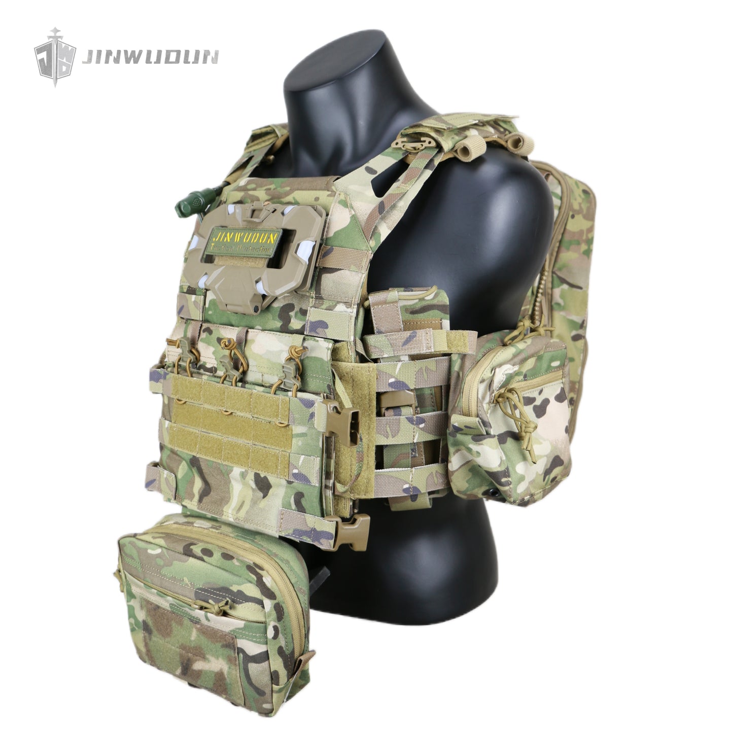 JWD-Tactical bulletproof vest Cordura fabric JPC 3.0 tactical bulletproof vest shoulder waist quick release design