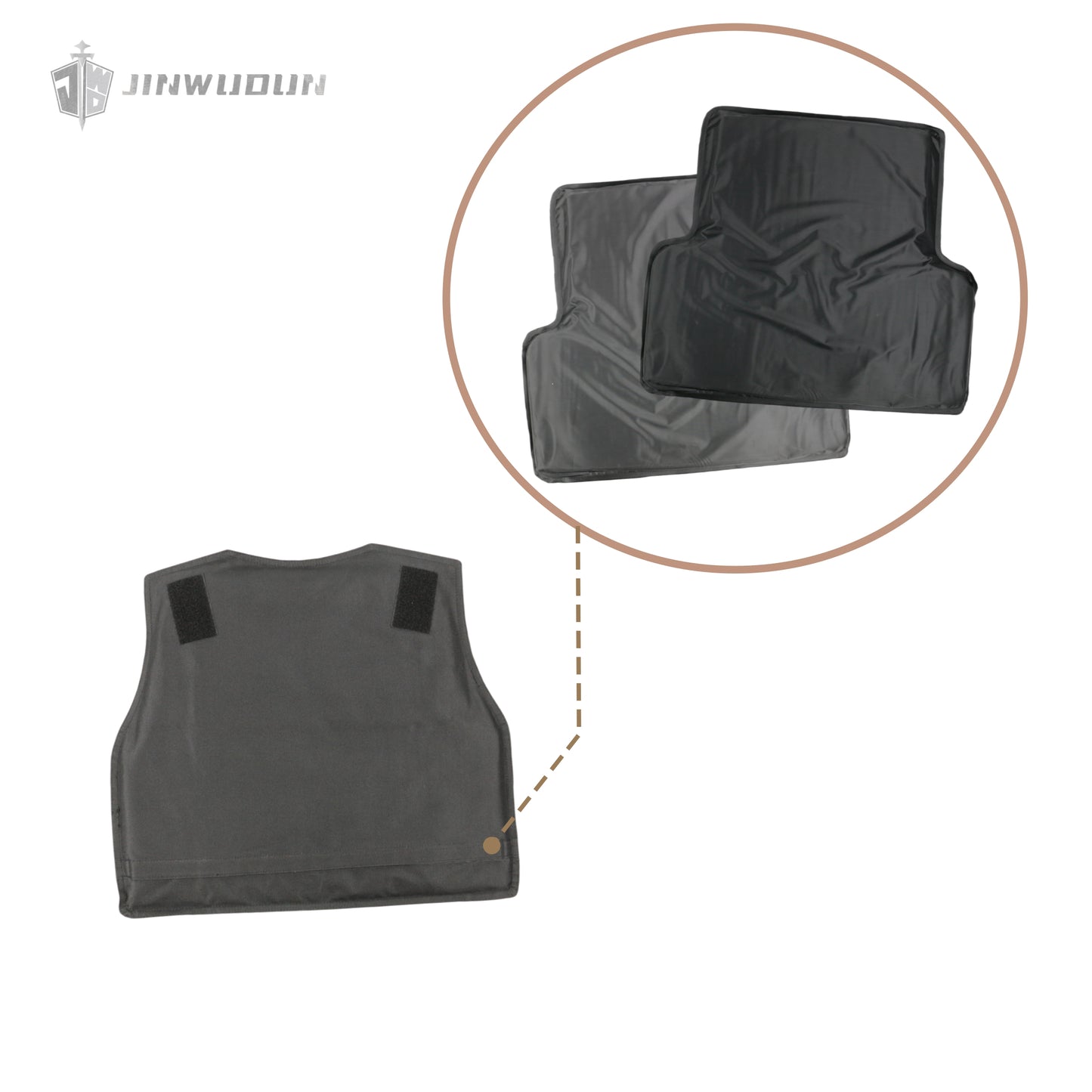 Bulletproof vest-NIJ IIIA+/police riot control, security, defense