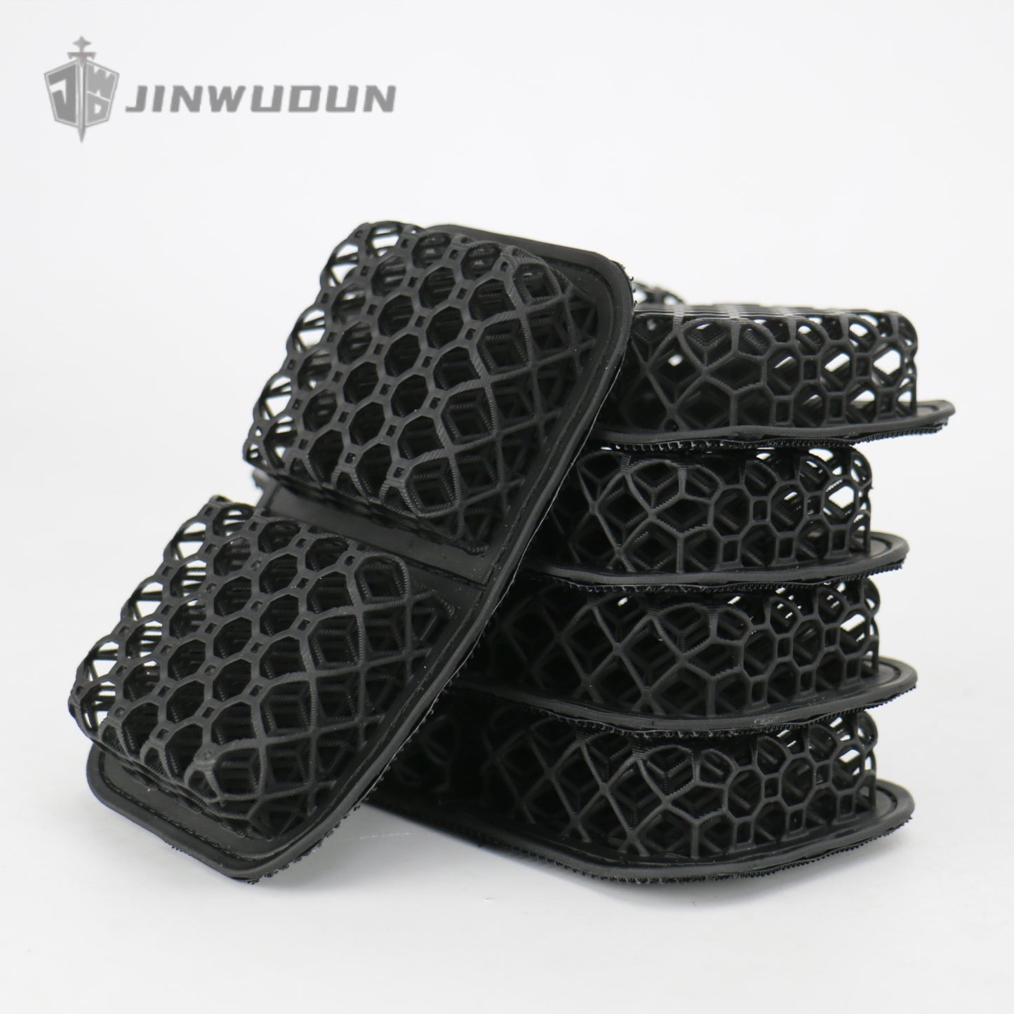 Tactical vest lining-3D printing technology 75A material elastic heat dissipation breathable light and durable
