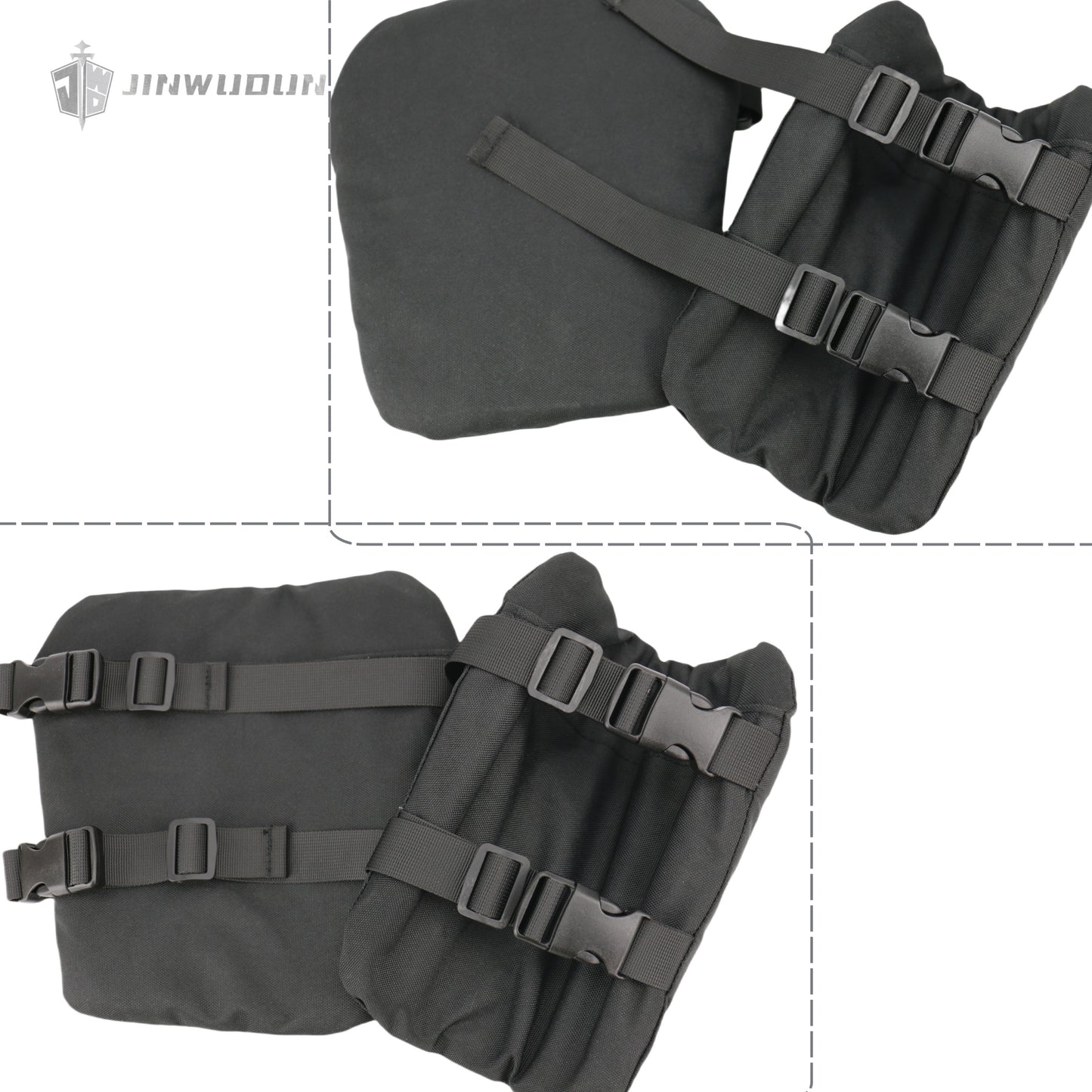 JWD-Bulletproof arm guard, NIJ-IIIA bulletproof, 1000D polyester material tactical bulletproof kit