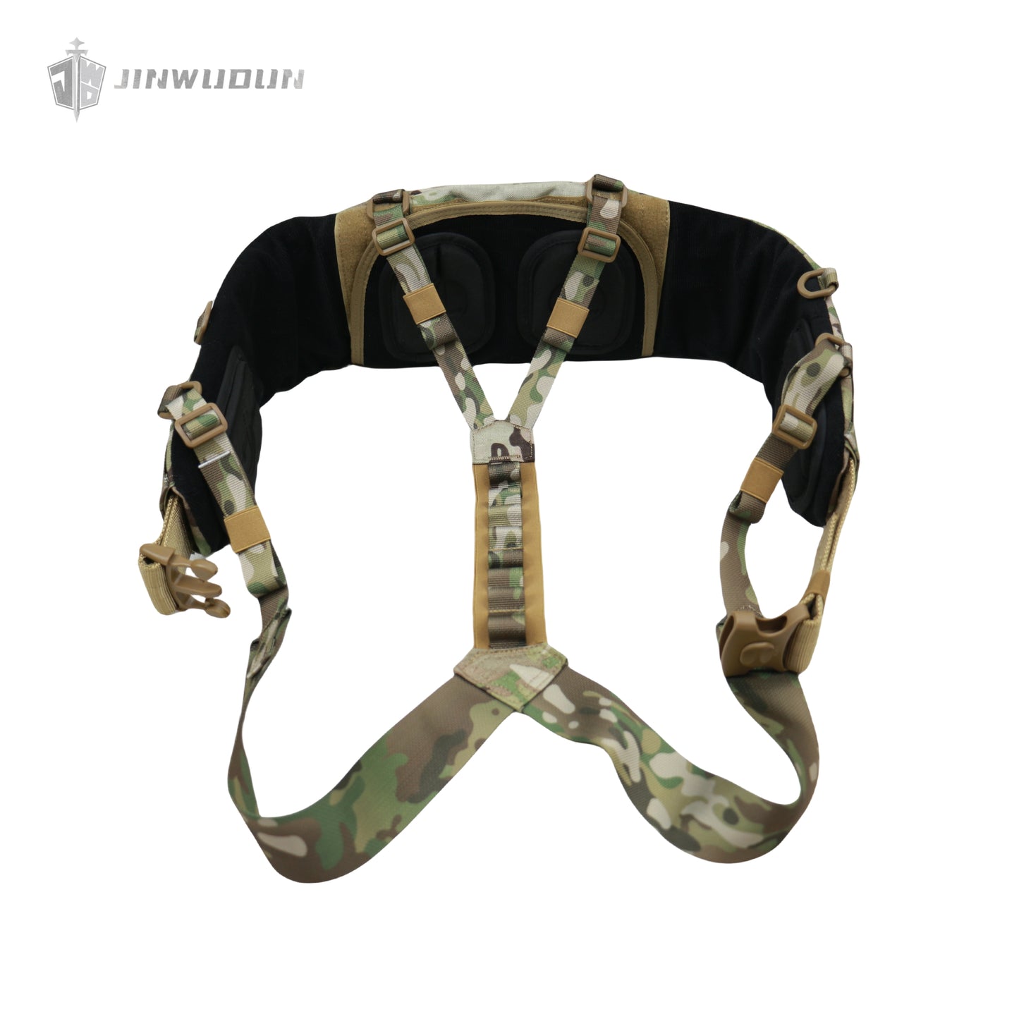 NIJ-IIIA tactical bulletproof belt, 1000D nylon, with Molle webbing system to attach more tactical equipment