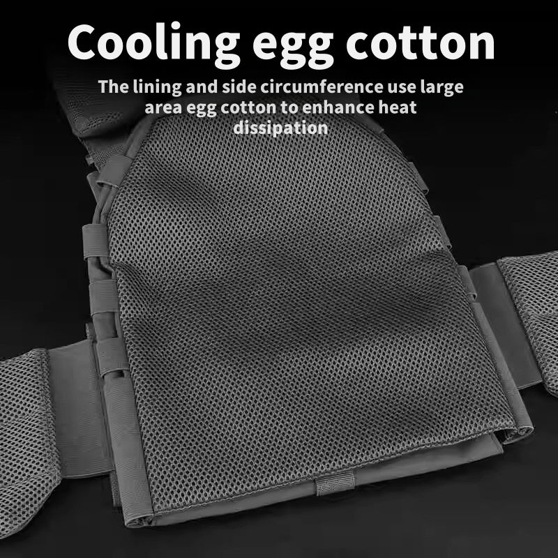 NIJ-IV ARC tactical vest bulletproof jacket shoulder Tubes quick release Molle tactical outdoor cs combat seal training