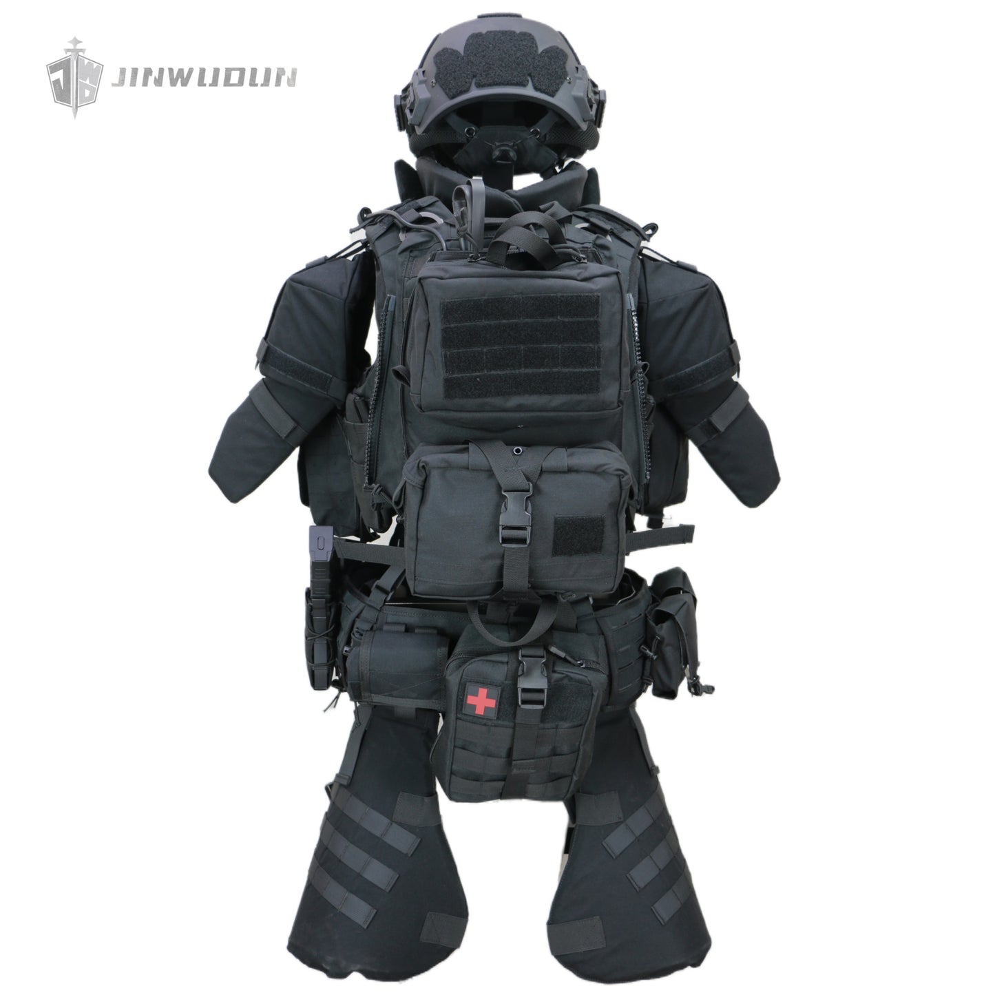 Level NIJ IV Fearless "X" full protection bulletproof vest nylon fabric tactical bulletproof vest increases the protection area