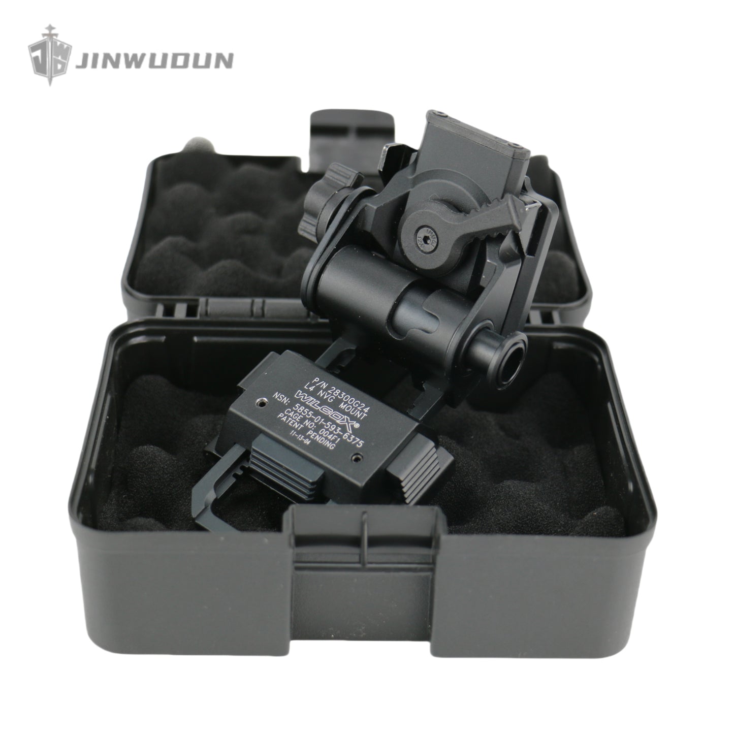 JWD-L4G24 night vision device bracket dump truck, aluminum alloy tactical helmet connection base