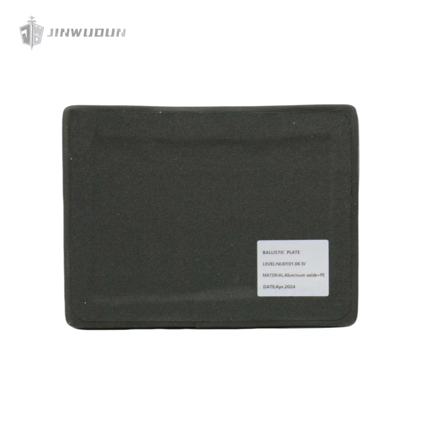 NIJ IV Bulletproof plate 6" x 8" waist ballistic insert-Alumina ceramics