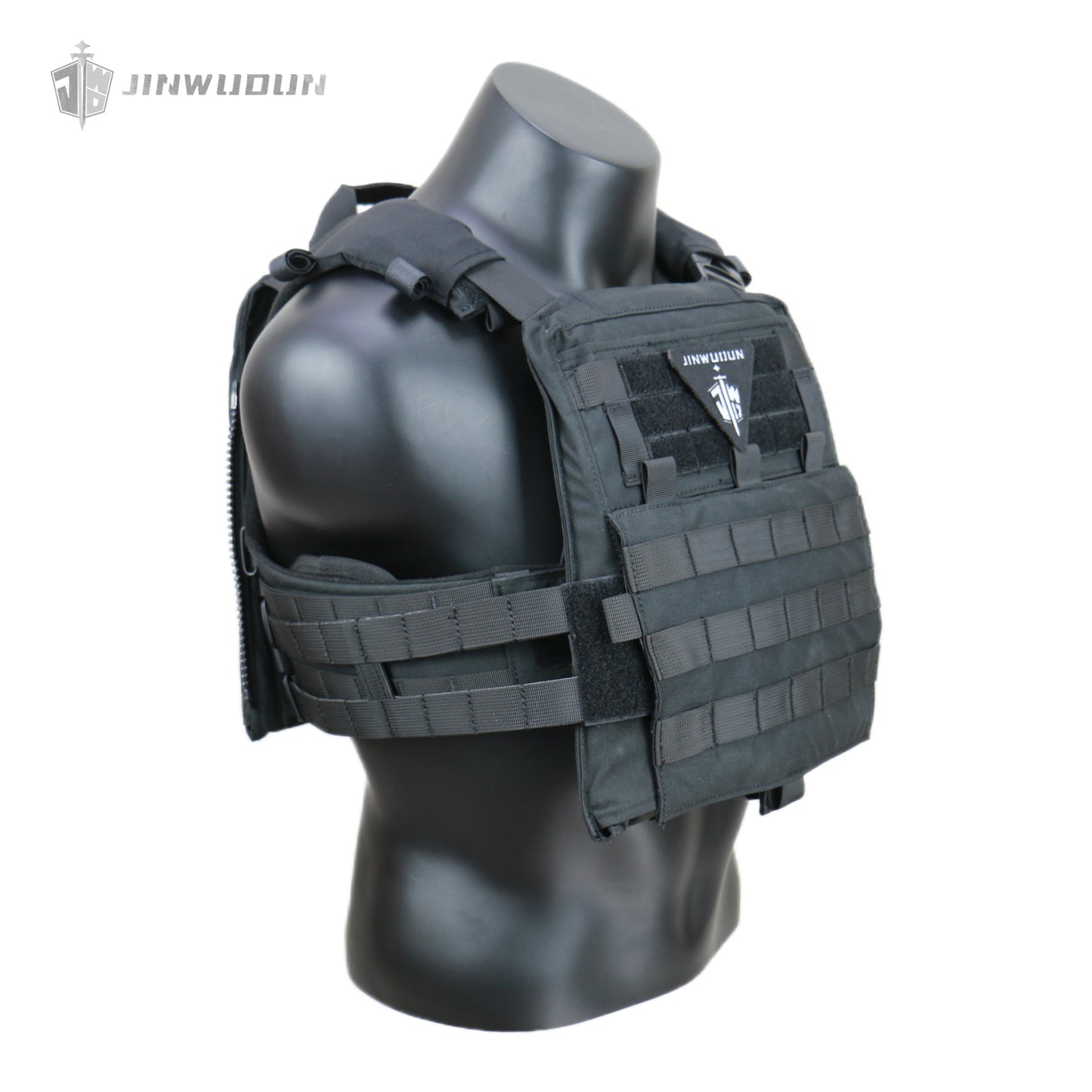 AVS tactical vest, made of nylon material, H-shaped support, multifunctional, lightweight and durable