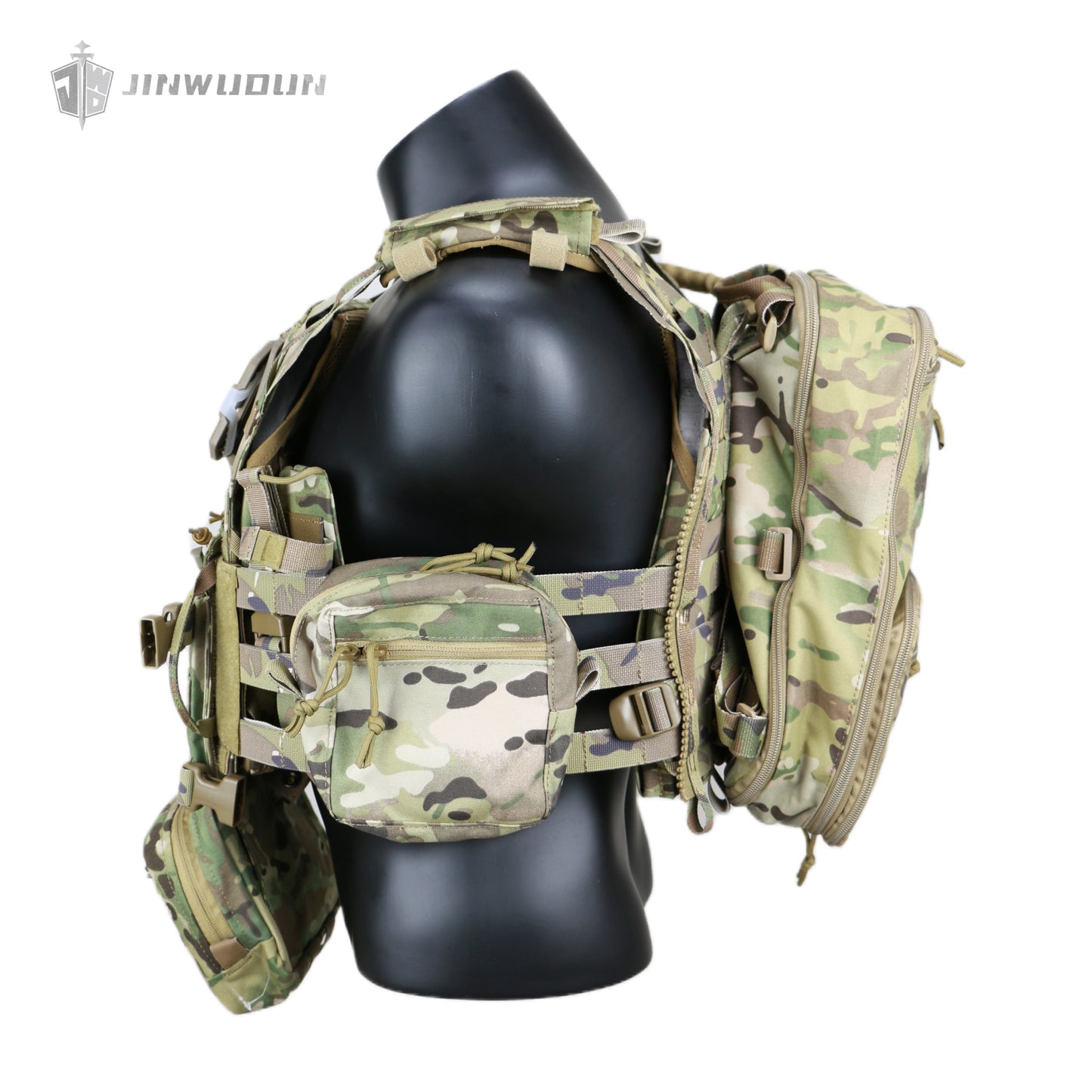 JWD-Tactical bulletproof vest Cordura fabric JPC 3.0 tactical bulletproof vest shoulder waist quick release design