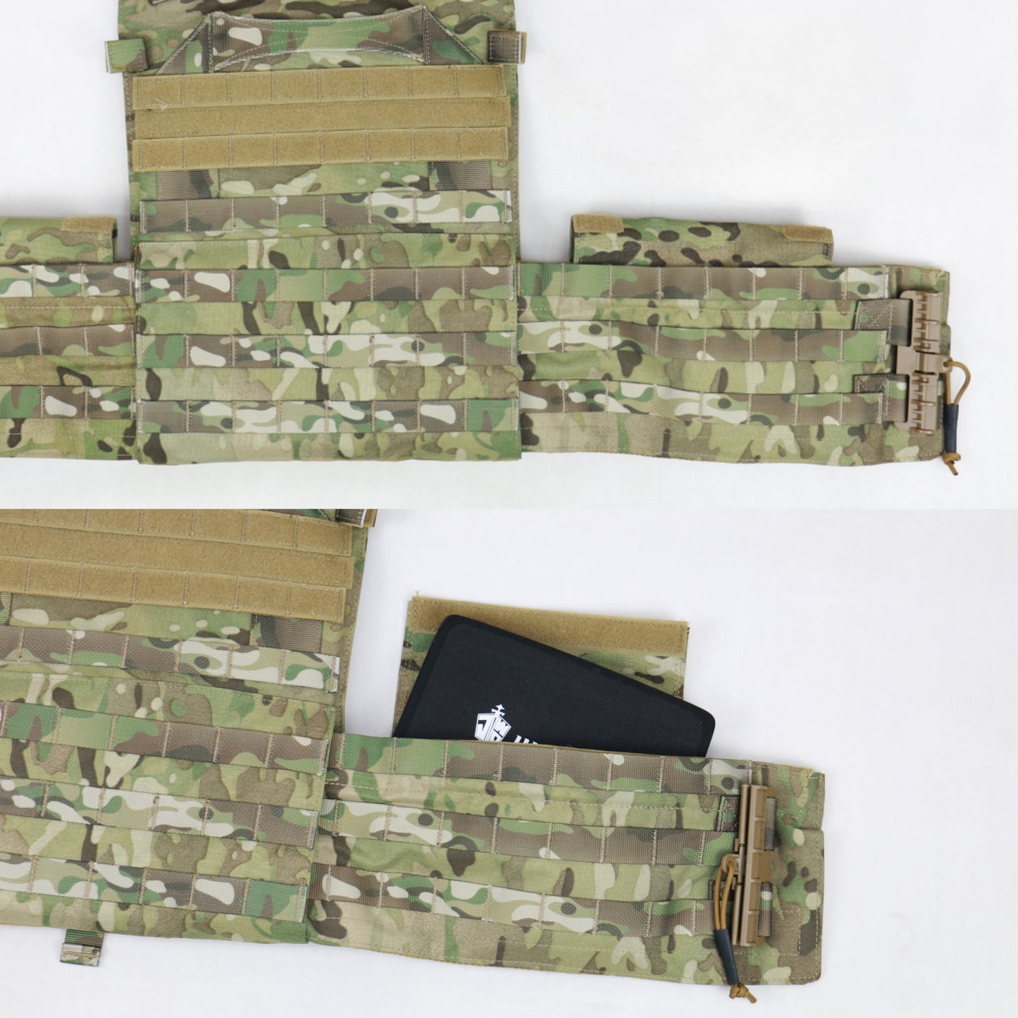 Level NIJ IV enlarged waist tactical quick-release bulletproof vest OEM replica 1000D fabric bulletproof vest