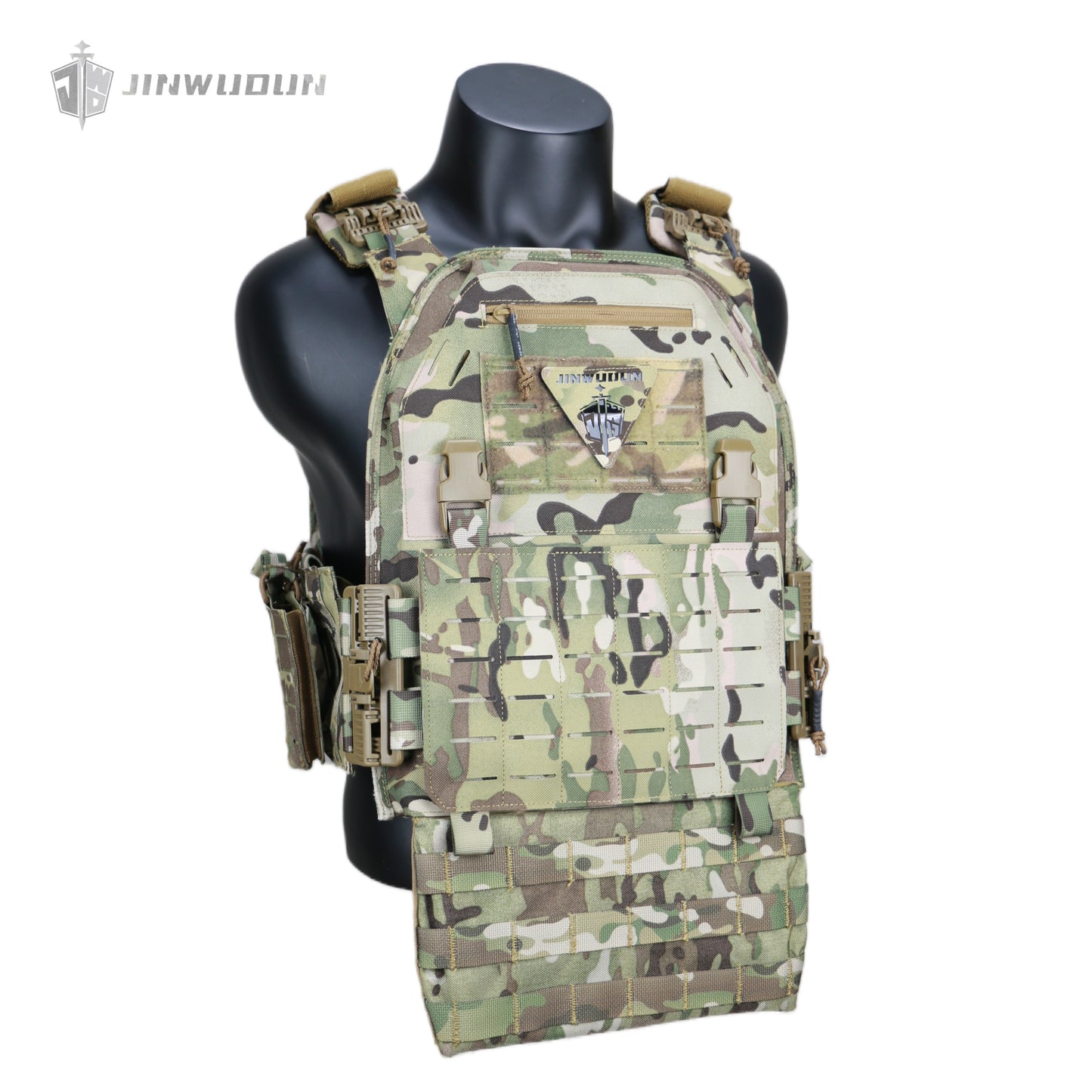 JWD-belly extension bulletproof kit NIJ IIIA level protection split and detachable bulletproof plate