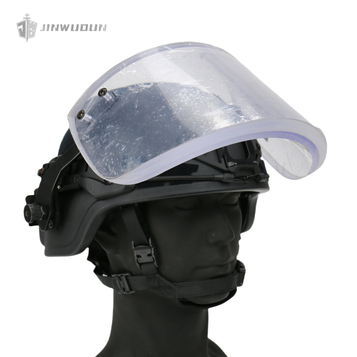 NIJ IIIA-Ballistic Face Shield/BALLISTIC VISOR FOR TACTICAL HELMET