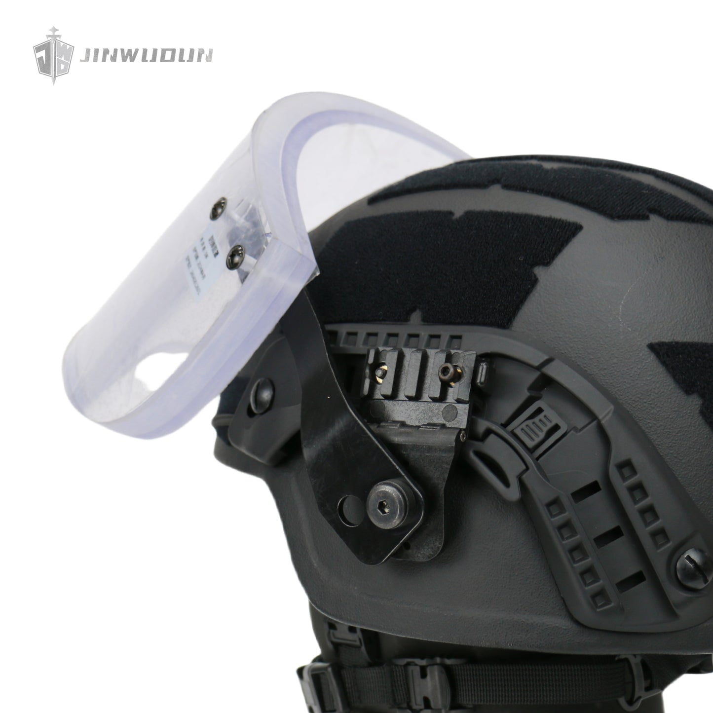 NIJ IIIA-Ballistic Face Shield/BALLISTIC VISOR FOR TACTICAL HELMET