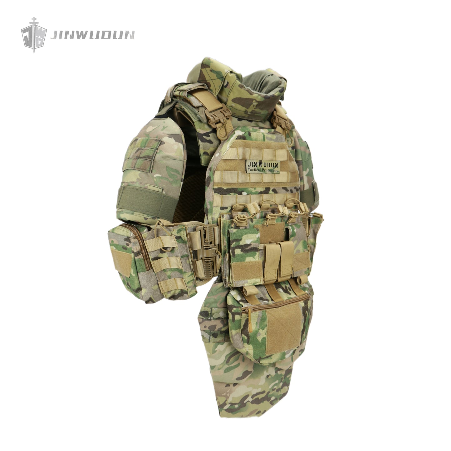 NIJ IV-All-round protection bulletproof vest/body armor, modular and detachable, equipped with quick release system
