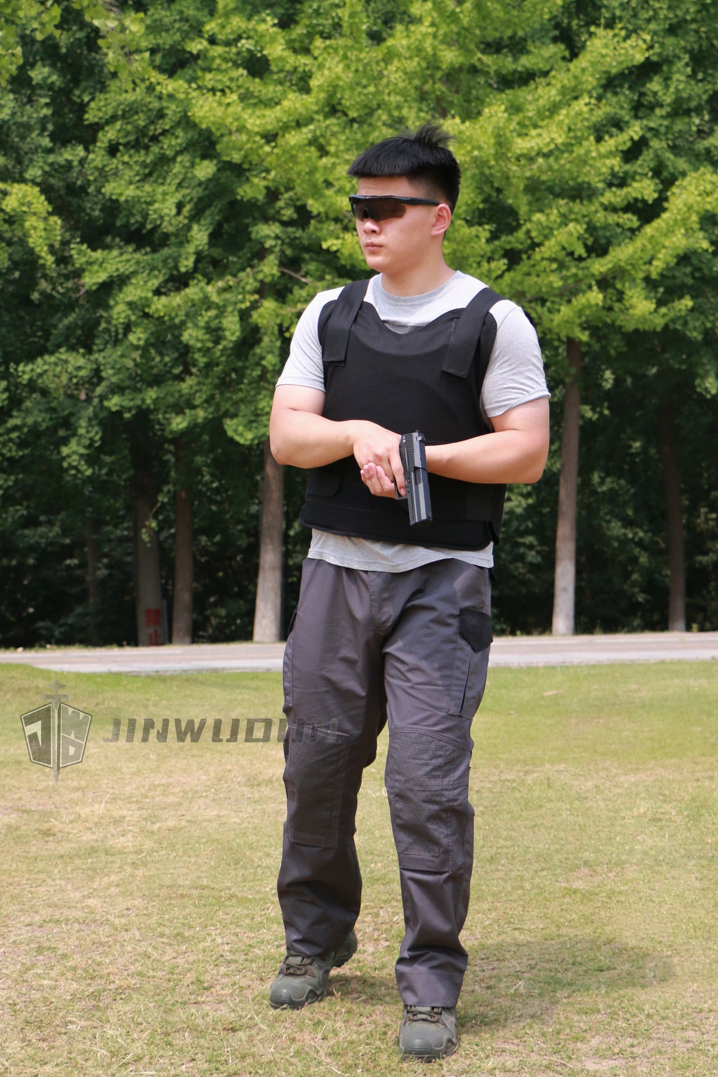 Level NIJ IIIA police anti-terrorism light body armor Bulletproof vest