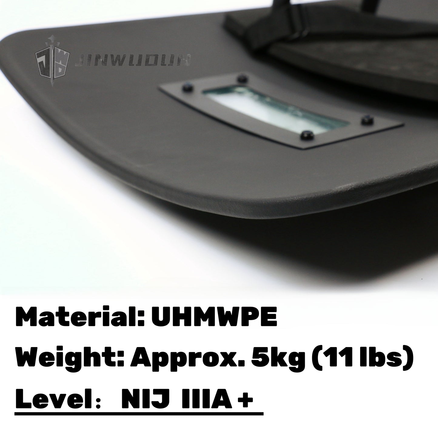 Bulletproof Shield - NIJ IIIA+, High-Protection Ballistic Shield, Ideal for Law Enforcement and Military