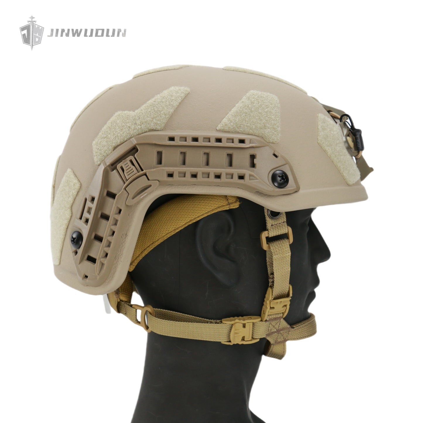Level IIIA+ High Cut Bulletproof Helmet, 6-Piece Set