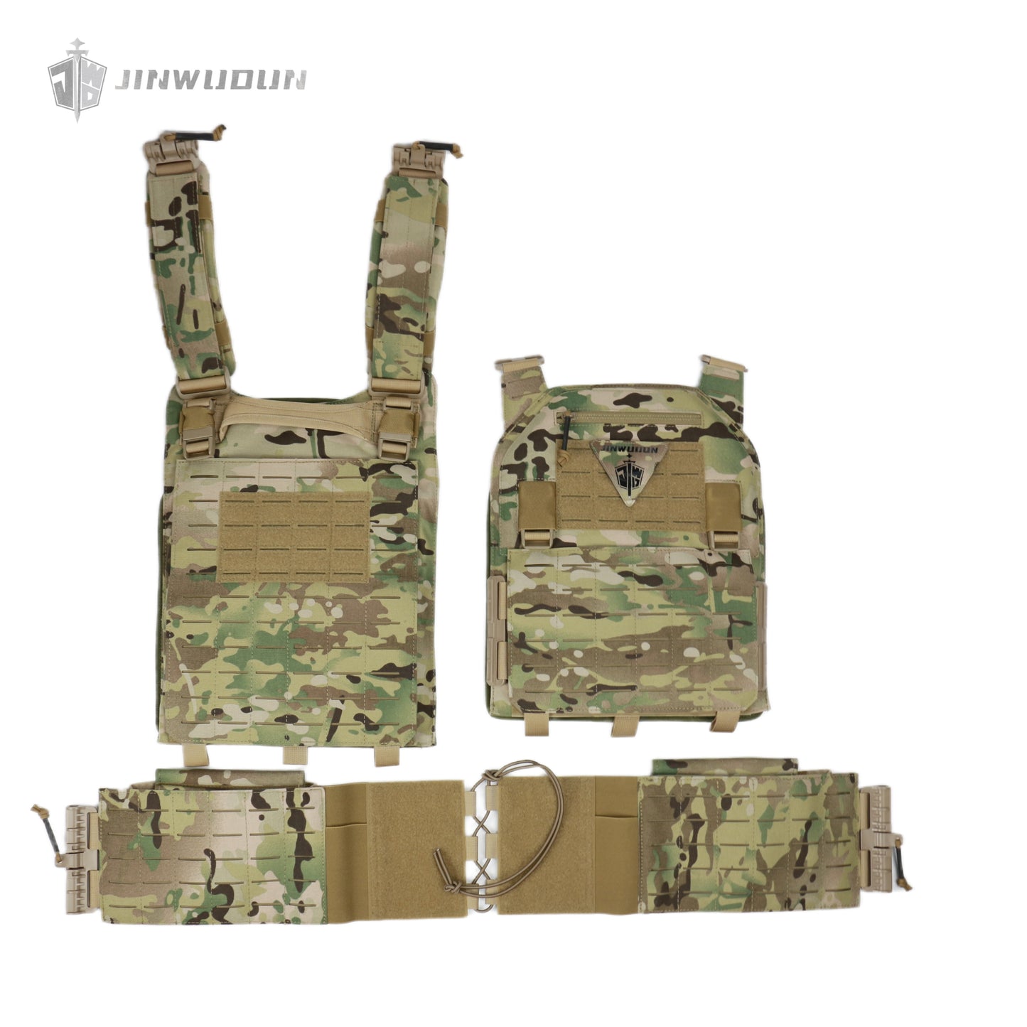 JWD0818 Tactical Vest - Laser Cut Lightweight Military Vest.