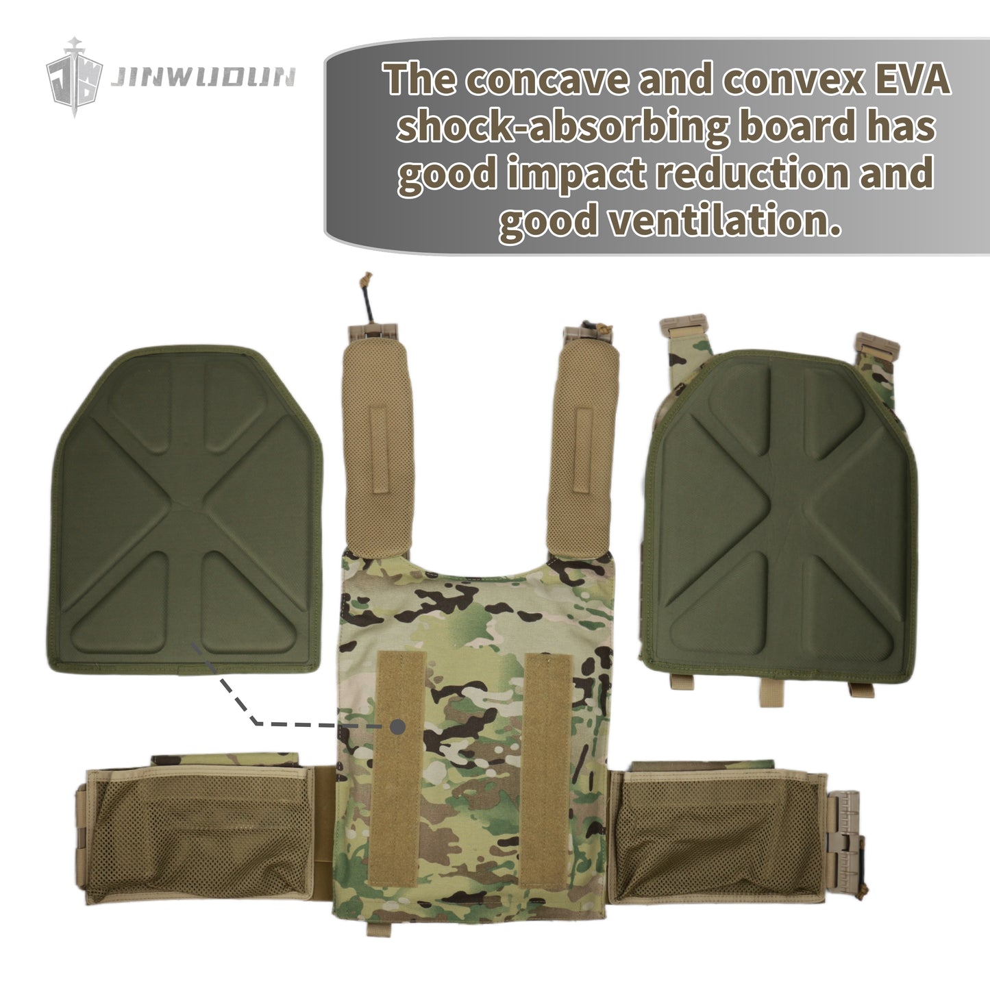 "Pioneer Z" NIJ IV level full protection bulletproof vest,MultiCam Military tactical vest body armor