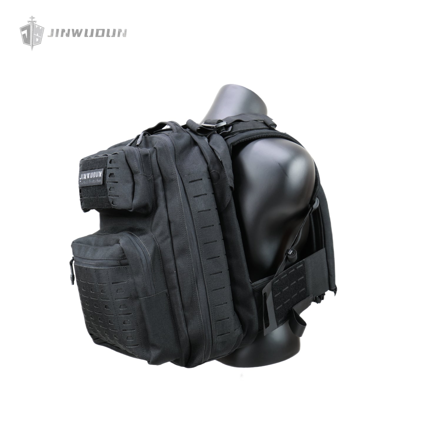 Tactical Bulletproof Backpack,3-Second Quick-Convert Level III Protection, Nylon Material, 15-20L Capacity Bag Bulletproof