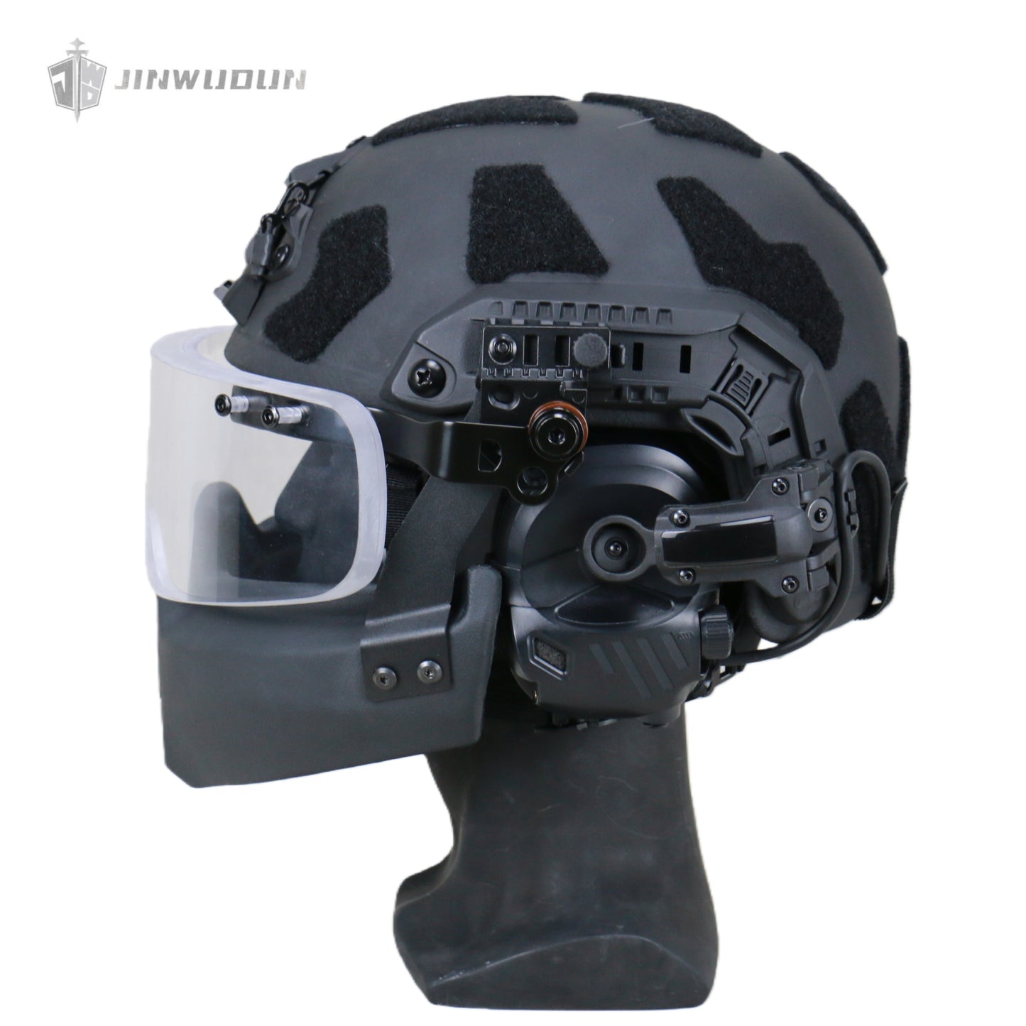 Level NIJ III Ballistic Helmet - Modular Omni-Protective Tactical Ballistic Helmet