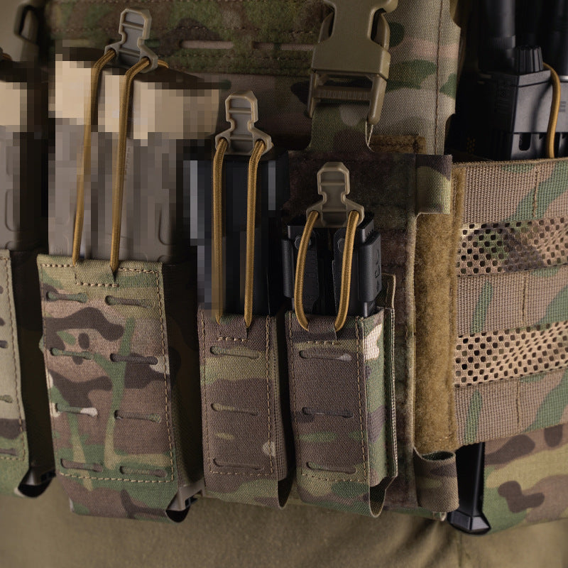 Attacker Dual-Link Functional Pack 2.0 MOLLE Mount Tactical Vest Expansion Storage Bag