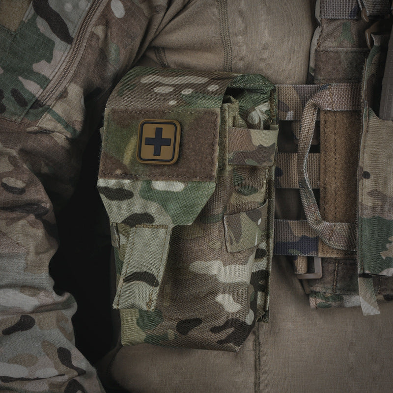 Small vertical first aid kit tactical medical kit multi-function accessories outdoor life-saving kit