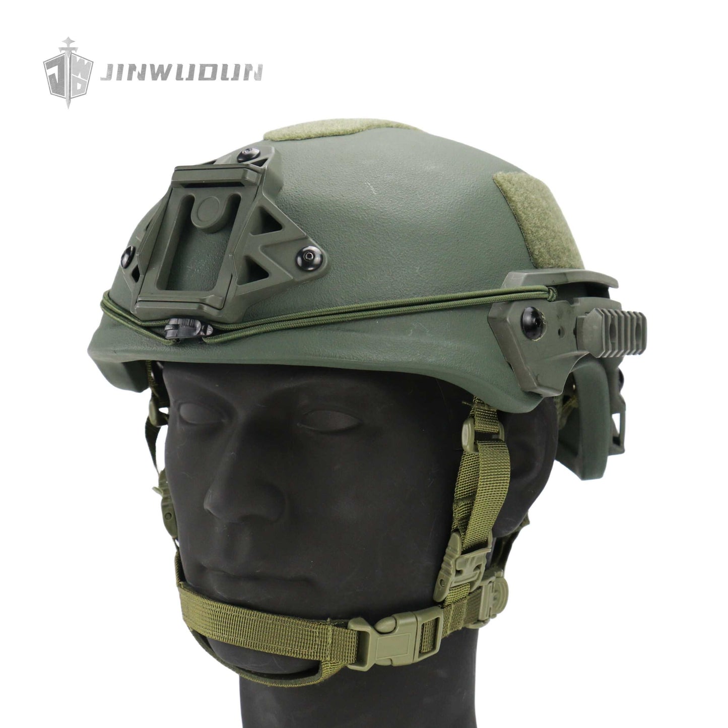 High-Cut WENDY Tactical Helmet - NIJ IIIA Protection Level with Polyurea Coating for Enhanced Impact Resistance