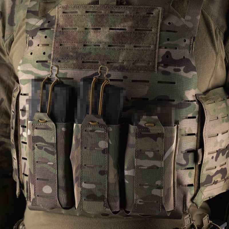 5.56/7.62 tactical storage bag molle adapts to lightweight triple elastic function bag
