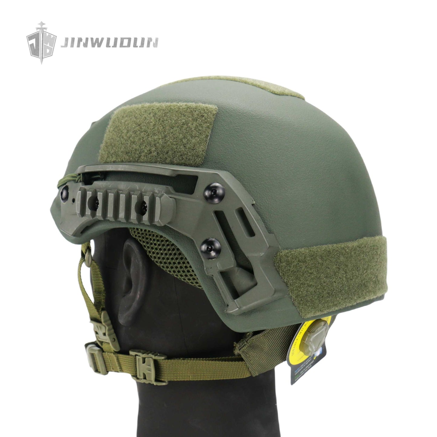 High-Cut WENDY Tactical Helmet - NIJ IIIA Protection Level with Polyurea Coating for Enhanced Impact Resistance