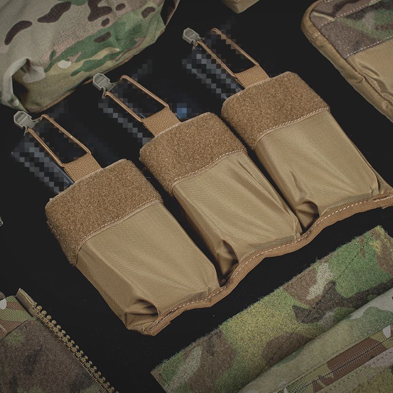 DOPE Tactical Functional Bag V5 PC Vest Kangaroo Bag Accessory with Drain Hole Velcro