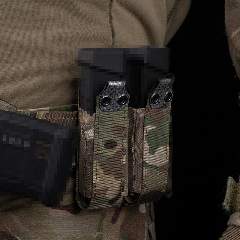 Elastic Pistol Magazine Pouch 9mm .45 Glock UMP with built-in splint