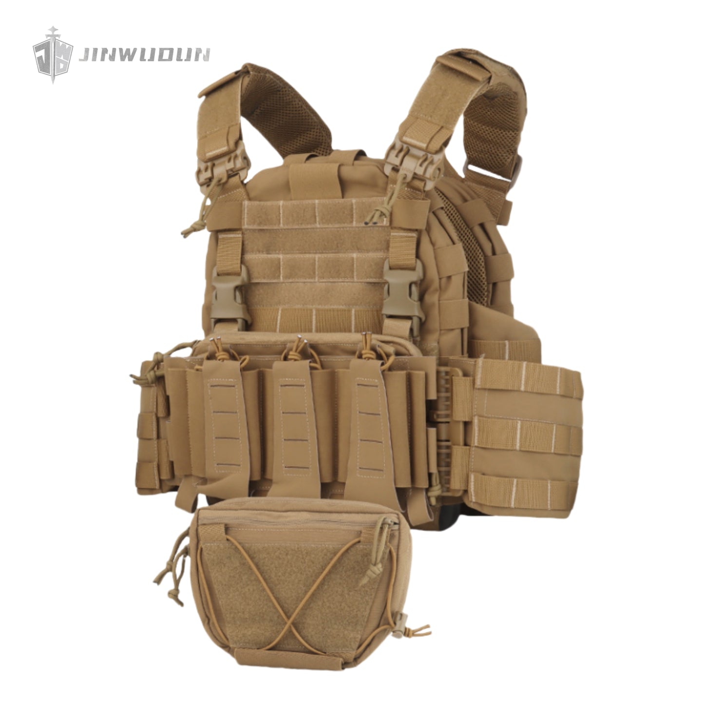 ARC Tactical Vest Shoulder Tube Quick Release Molle Tactical Outdoor CS Combat SEAL Training