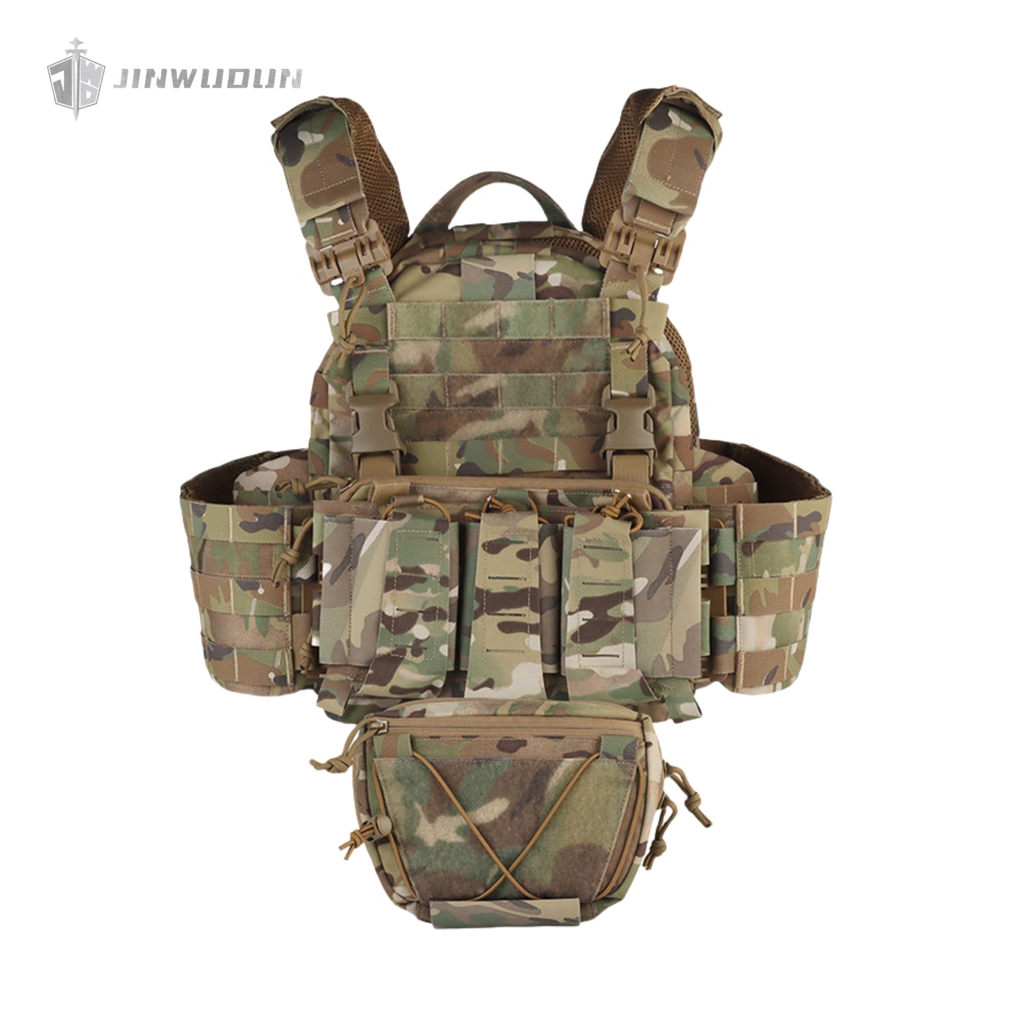 ARC Tactical Vest Shoulder Tube Quick Release Molle Tactical Outdoor CS Combat SEAL Training