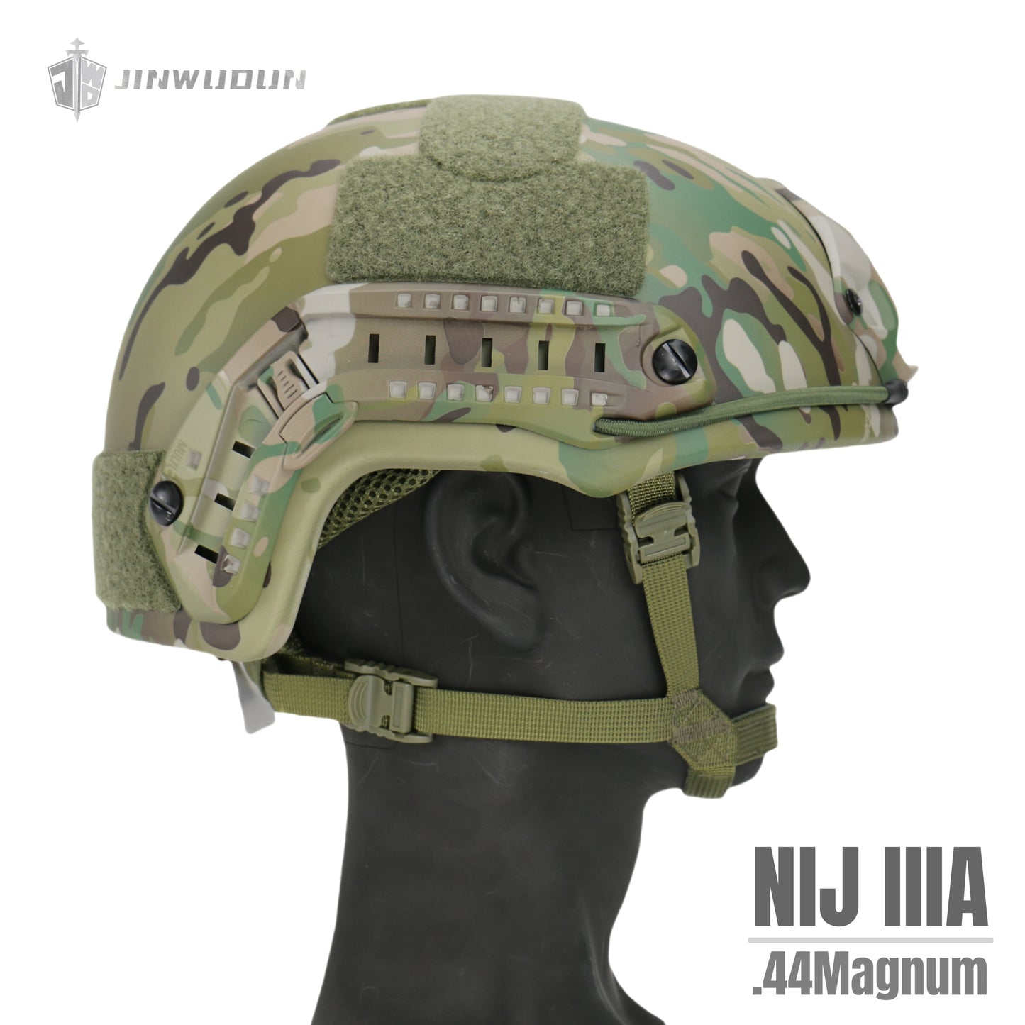 JWD-Level NIJ IIIA high-cut tactical bulletproof helmet