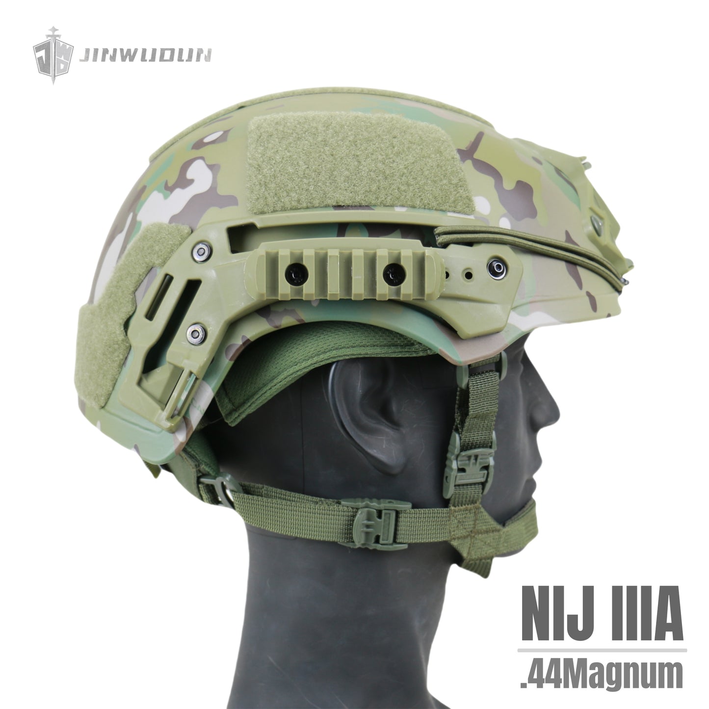 High-Cut WENDY Tactical Helmet - NIJ IIIA Protection Level with Polyurea Coating for Enhanced Impact Resistance