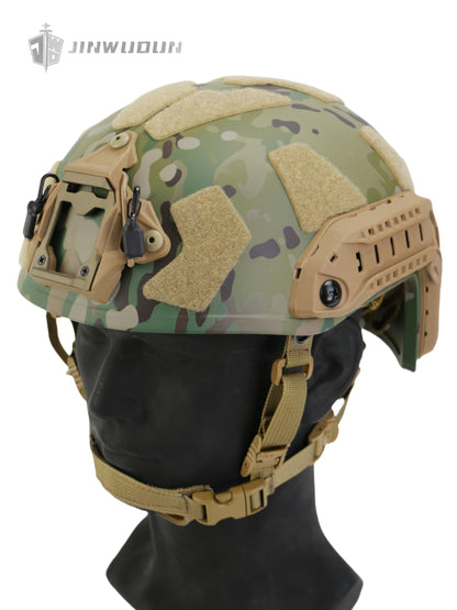 FAST SF ultra-light bulletproof helmet,UHMWPE, weighs only about 2.1 pounds