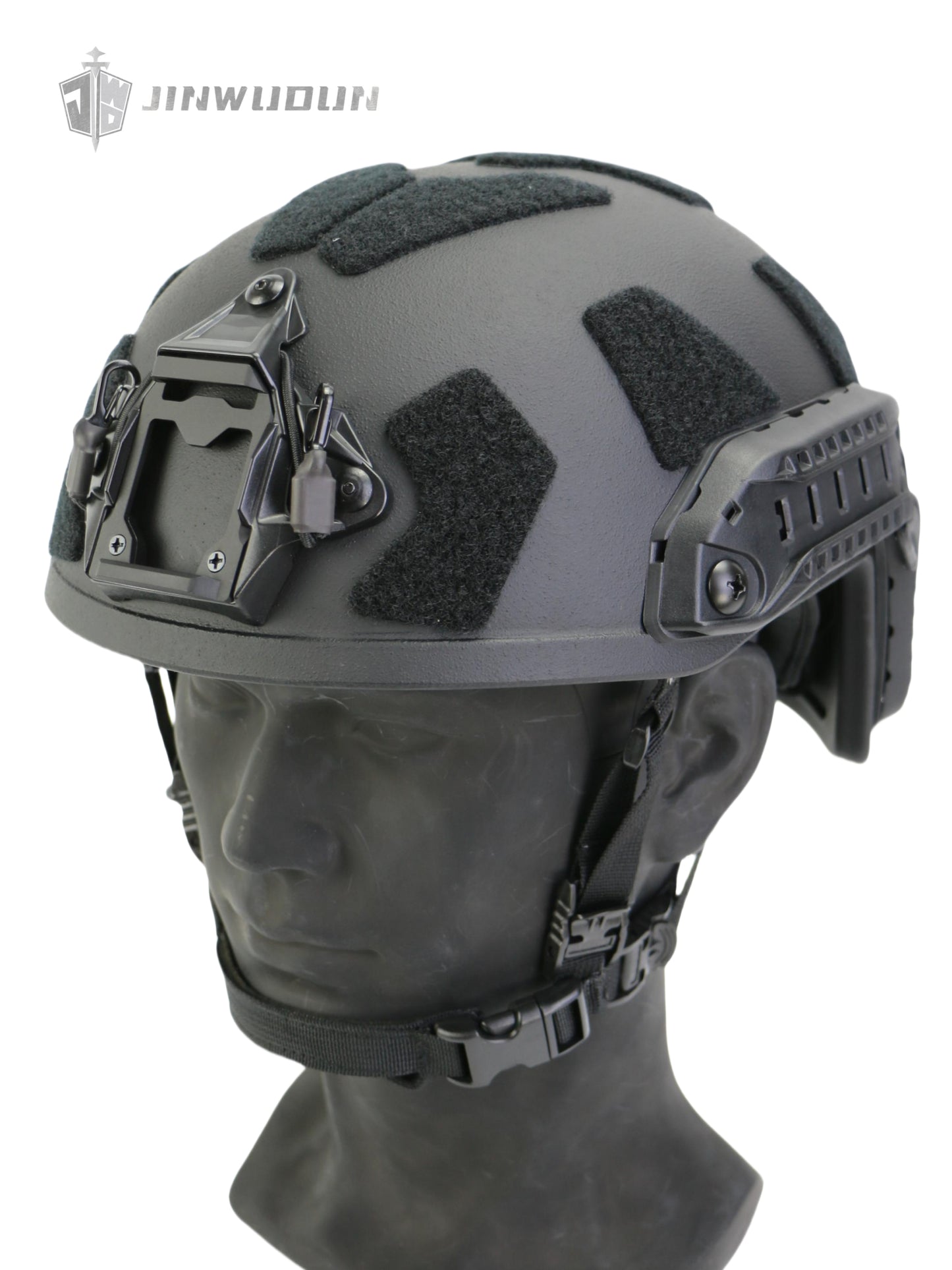 NIJ IIIA+ Protection FAST SF Bulletproof Helmet - High-Performance Aramid Material, Wendy Dual-Layer Suspension Liner