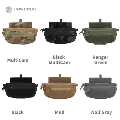 Tactical vest accessory pack equipment expansion pack dual-purpose multi-function belly pack