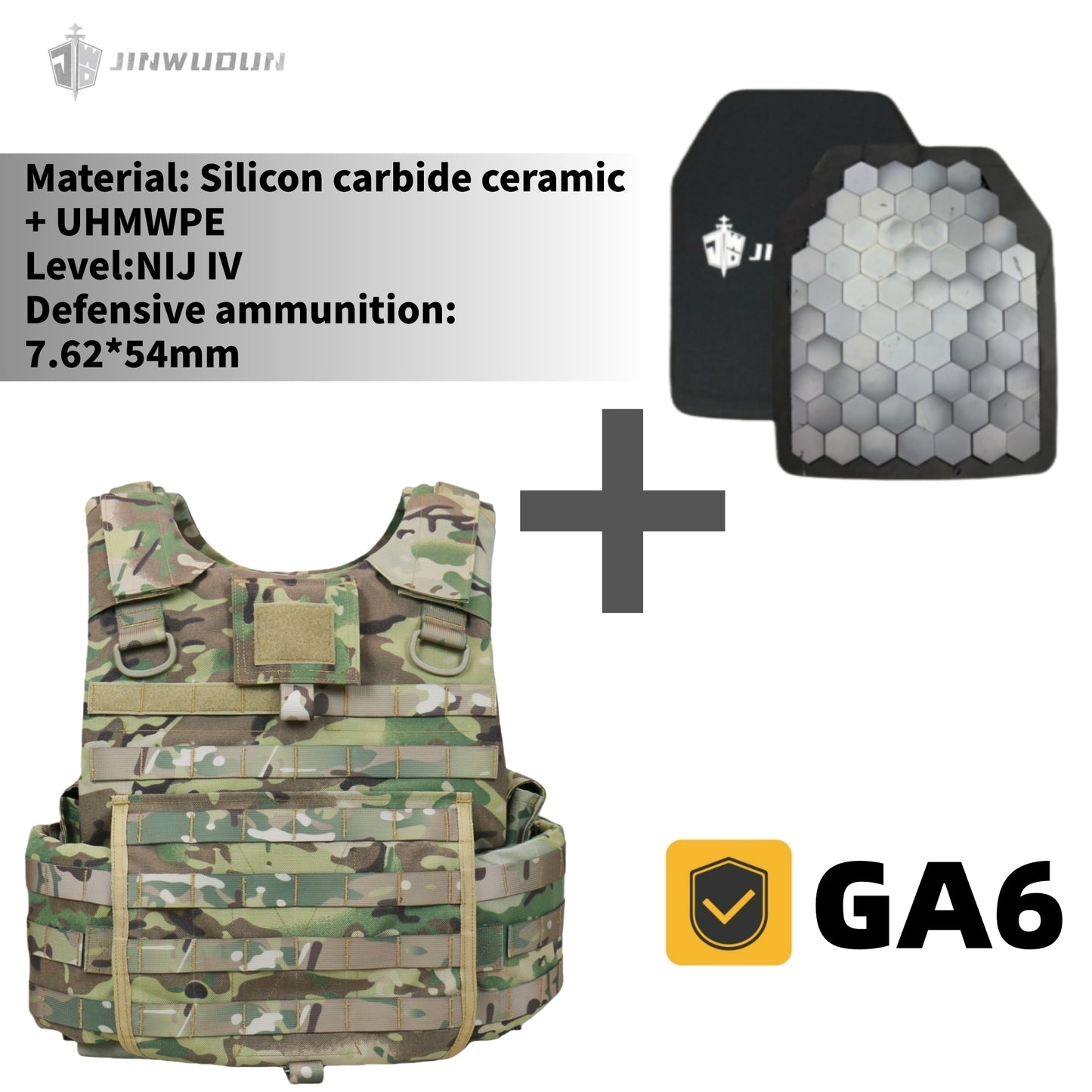 IOTV GEN4 One-Click Quick-Release Tactical Bulletproof Vest, Tactical Gear, Quick-Release Vest