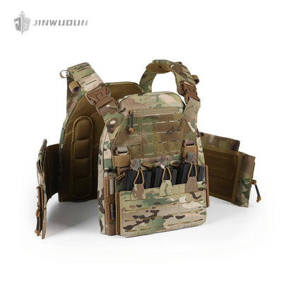 JWD-0719Multi-Function Military Tactical Vest with Fast-Release System - Ideal for Airsoft and Law Enforcement