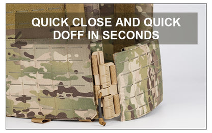 JWD0818 Tactical Vest - Laser Cut Lightweight Military Vest.