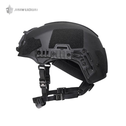 WENDY EX RAIL 3.0, tactical riot helmet made of ABS material with grain sandblasting process