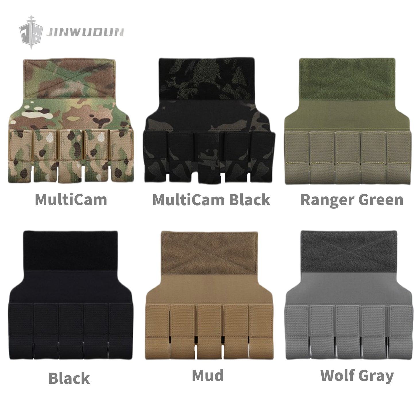 Five-pack M203 refill kit Multi-function tactical front module divider accessory convenient tool kit
