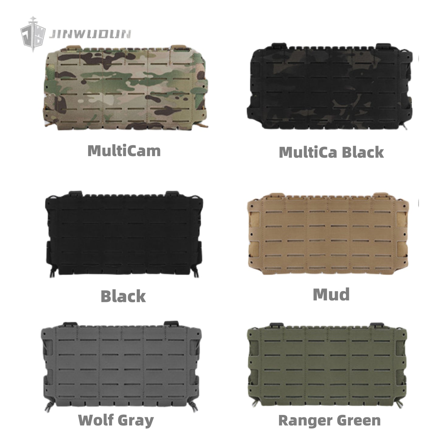 ARC V3 Multi-Purpose Functional Bag Molle System Triple Quick-Draw Rifle Magazine Pouch Quick Release Accessories