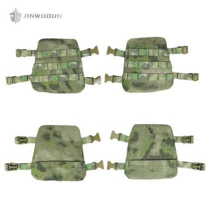 JWD-Level NIJ IIIA bulletproof arm guard with 1000D nylon fabric and MOLLE webbing