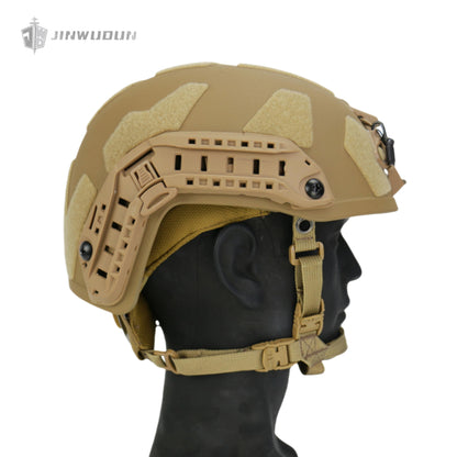 NIJ IIIA+ Protection FAST SF Bulletproof Helmet - High-Performance Aramid Material, Wendy Dual-Layer Suspension Liner