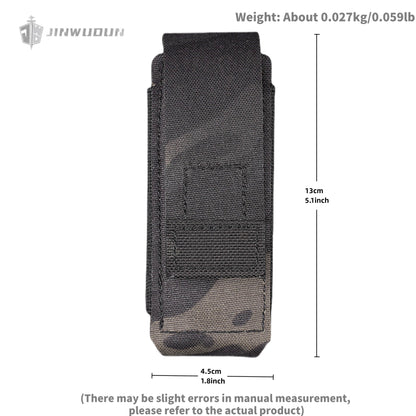 Multifunctional tool kit with Velcro closure, Molle mounting, elastic material, and multiple adaptability