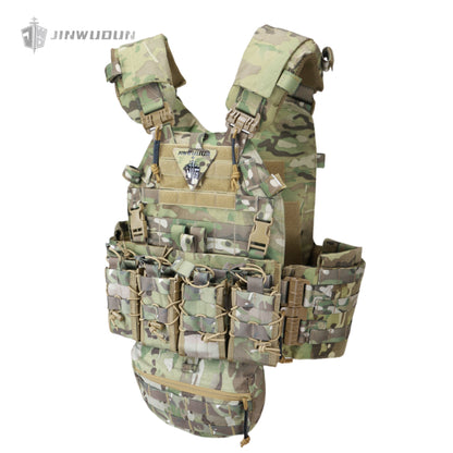 Level NIJ IV enlarged waist tactical quick-release bulletproof vest OEM replica 1000D fabric bulletproof vest